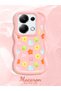 Redmi Note 13 Pro 4g Compatible Case Camera Protector Pink Silicone Couple Phone Case Floral Pattern - 2