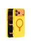 Apple iPhone 17 Pro Max Compatible Case Pastello Magsafe Yellow