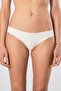 Women's Laser Cut Cotton Bikini Panties 907/Ecru - 2