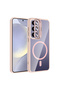 Galaxy S24 Plus Case with Camera Stand, Magsafe Supported, Transparent Back, Silicone Butam