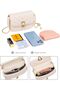 Diamond Check Crossbody Shoulder Bag, Trendy Designer Shoulder Bag, PU Leather Small Purse, Adjustable Chain Strap, Suitable for Women - 2