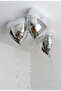 45 cm Silver Heart Foil Balloon 1 Piece Birthday Party Engagement and Organization Decoration