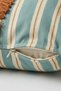 Mila Retro Garden Set of 2 Fringed Throw Pillows - 5