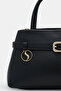 Bag Women's Shoulder Bag Handbag Crossbody Leather Mini Bag Small Camille Black - 3