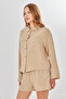 Women's Muslin Shirt Shorts Set 100% Cotton - 8