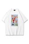 Unisex Oversized T-Shirt "The Istakoz" Loose Fit Oversized White T-Shirt