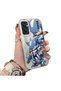 Samsung Galaxy M15 Compatible Hard Acrylic Back Silicone Edge Lens Protection Case