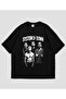 System of down Printed Unisex Oversize T-Shirt