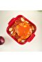 Elissa Square Oven Dish Red 21 cm