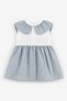 Baby Girl Muslin Zero Sleeve Summer Dress 15234 - 4