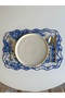Toile De Jouy Patterned Luxury American Service Set of 2 - L'Antique Series - 2