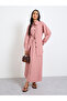 Pink Longline Shirt and Skirt Co-Ord Set