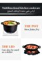 Dutch Oven Pot with Lid, Cast Iron Skillets, Dutch Oven for Bread Baking, 5 Quart Double Dutch Oven, Grill, Stovetop, BBQ, Camping - 3