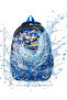 Primary School Orthopedic Waterproof 3 Compartment Primary School Boy's Backpack with Water Bottle - 4