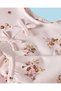 Infant Girls Pale Pink All Over Print Terry Dress - 2
