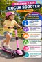 Pink Speedx Wx-817 Rgb Lighted Musical Kids Scooter with Adjustable Aluminum T-Bar Wheels and Brake