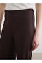 Elastic Waist Textured Women's Trousers (S6) - 3