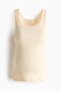 MAMA Ribbed vest top