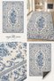 Sdt Mixed Patterned Modern Woven Base Decorative Carpet Sdtamor4010 - 5