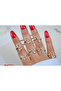 Yzk585 Adjustable Letter Detail Ring - 3