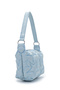 Star Detailed Mini Baguette Women's Crossbody Bag Alpha Baby Blue - 3