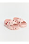 Vizyon New Season Strawberry Patterned Girls' Slippers with Back Straps