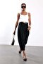 Black Belted Trousers with Front Pockets 17622 - 4