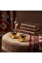 Damat Cup Turkish Coffee Presentation Set 2-Piece Metal Coffee Cup Set Coffee Cup Porcelain - 4