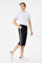 Men's Below-Knee Bermuda Shorts Diving Fabric with 3 Pockets - 2