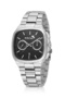 Square Case Men's Wristwatch with Calendar Silver Black Color Pl-7086E3X - 3