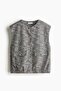 Oversize Bukle Triko Yelek - 3