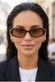 Brown Cat Eye Vintage Model Oval Ultra Light Uv400 Filtered Sunglasses - 2