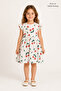 Girl's Thin Crepe Fabric Summer Dress