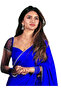 Blue Vichitra Silk Saree - MAF3126 | Blue - 2