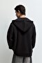 Temel fermuarlı sweatshirt - 4