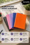 A5 4-Ring Blue Planner Folder Set |   50 Sheets of Notepads, 52 Sheets of Weekly Planner, 9 Colors of Fineliner, 10 A5 Pocket Files, and 5 Colors of Sticky Tabs - 4