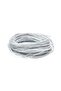 Electrical Wire Cable, 1.5mm White Wire Conductor for Power Transmission (90 Meter)