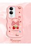 Vivo Y19S Compatible Case Camera Protector Pink Silicone Couple Phone Case Strawberry Pattern - 2