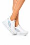 Women's High Hidden Heel Sneakers - 3