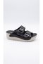 Women's Genuine Leather Massage Sole Comfortable Comfortable Women's Flexible Daily Home Slippers - 7