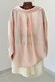 Yavru Ağzı Oversize Loose Cut Cinnamon Shirt 4612 - 3