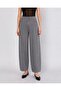 Women's Anthracite Shalwar Cut Balloon Pants with Gazi Stitching - 4