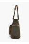 Suede Tote Bag with Zip Closure - 5