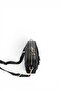 Black - Women's Crossbody Bag with Black Logo Sp1256 - 4