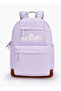 Solid Backpack with Adjustable Shoulder Straps