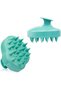 Shampoo Brush Hair Scalp Massager Wet Dry Hair Scalp Massage Brush Soft Silicone Comb for Men, Women, Kids and Pets - Green