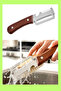2 Pieces a Quality Vegetable Peeler for Cutting, Peeling, Opening, Grating, Slicing - 4