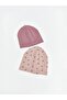 Baby Girl Beanie 2-Pack (W6) - 2