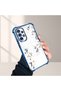 Samsung Galaxy A52/A52S Compatible Transparent Back Four Corners Reinforced Impact Protection Silicone Case - 4