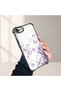 iPhone 7/8/Se 2020 2022 Compatible Transparent Four Corner Silicone Coated Glossy Edge Case - 5